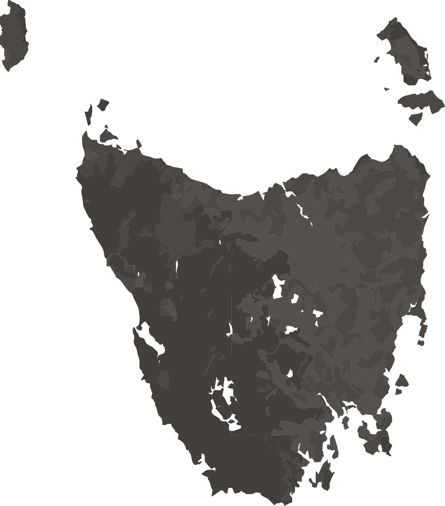 Map of Tasmania
